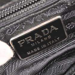 Pre Owned Prada Black Nylon Shoulder Bag
