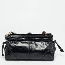 مملوكة مسبقًا Prada Bonnie Black Leather Crossbody Bag