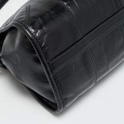 مملوكة مسبقًا Prada Bonnie Black Leather Crossbody Bag