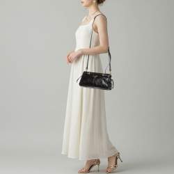 مملوكة مسبقًا Prada Bonnie Black Leather Crossbody Bag