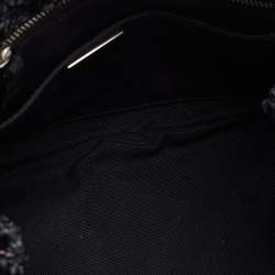 Pre Owned حقيبة برادا توت رافيا كروشيه بثلاثة ألوان كنابا