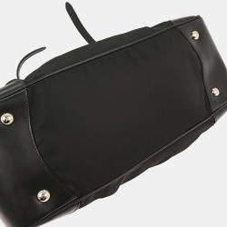 Pre Owned Prada Black Nylon Handbag