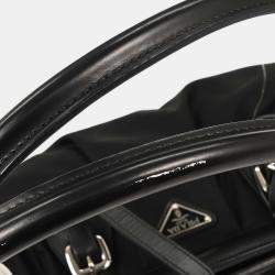 Pre Owned Prada Black Nylon Handbag