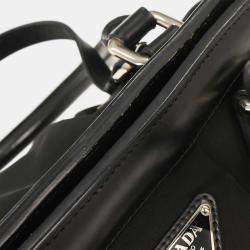 Pre Owned Prada Black Nylon Handbag