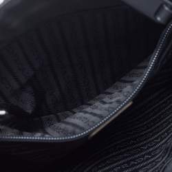 مملوكة مسبقًا Prada Black Nylon Chain Links Tote