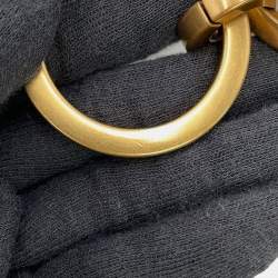 مملوكة مسبقًا Prada Dangle Handbag White Leather Size Mini