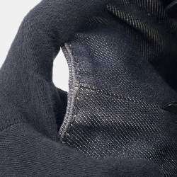 Pre Owned Prada Robot Canapa 2-Way Tote Bag Navy/Multicolor Canvas