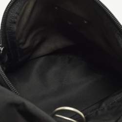 Pre Owned Prada Black Nylon Vintage Drawstring Backpack