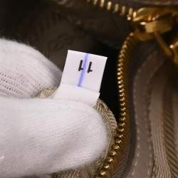 Pre Owned Prada Leather Top Handle Bag