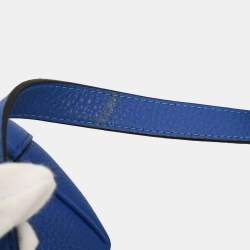 مملوكة مسبقًا Prada Blue Leather 2way Shoulder Handbag