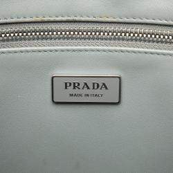 Pre Owned حقيبة تسوق برادا ناعمة متوسطة جلد ن ابا عتيق