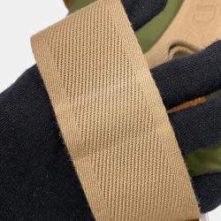 Pre Owned Prada Triangle Logo Shoulder Crossbody Bag Khaki/Brown Nylon Leather