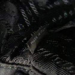 مملوكة مسبقًا Prada Padded Re-Nylon 2-Way Tote Bag Black Nylon Size Small