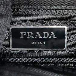 مملوكة مسبقًا Prada Padded Re-Nylon 2-Way Tote Bag Black Nylon Size Small