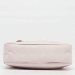 Pre Owned Prada Re-Edition 2005 Light Pink Nylon Shoulder Bag