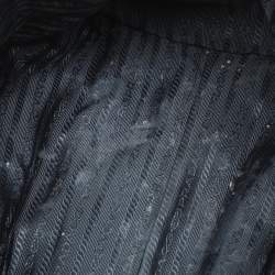 Pre Owned Prada Vitello Daino Blue Leather Satchel