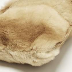 مملوكة مسبقًا حقيبة يد برادا فرو بيج بشعار