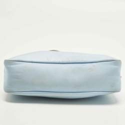 Pre Owned Prada Re-Edition 2000 Light Blue Re-Nylon Shoulder Bag