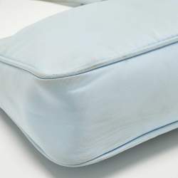 Pre Owned Prada Re-Edition 2000 Light Blue Re-Nylon Shoulder Bag