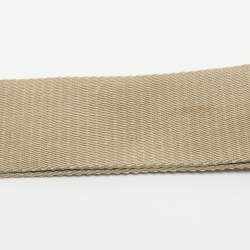 Pre Owned Prada Re-Edition 2005 Beige Re-Nylon and Saffiano Leather Shoulder Bag