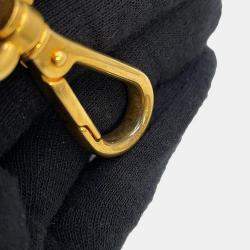 Pre Owned Prada Tessuto Soft Handbag Bordeaux Nylon Leather