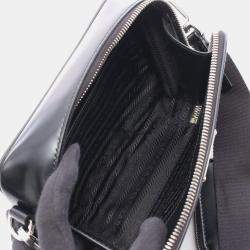 مملوكة مسبقًا Prada Prada Shoulder Bag Leather Black