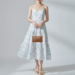 مملوكة مسبقًا Prada Brown Saffiano Leather Top Zip Shoulder Bag