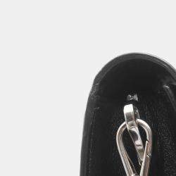 مملوكة مسبقًا حقيبة كتف برادا جلد عجل غلاس أسود