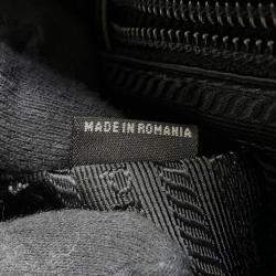 Pre Owned حقيبة ظهر برادا رينيلون نايلون سوداء