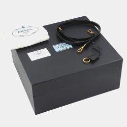 مملوكة مسبقًا Prada Galleria 2Way Tote Bag Black Saffiano Leatherleather