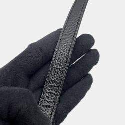 مملوكة مسبقًا Prada Galleria 2Way Tote Bag Black Saffiano Leatherleather