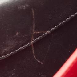 مملوكة مسبقًا Prada Cahier Black Velvet and Leather Shoulder Bag