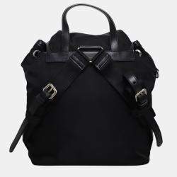 Pre Owned Prada Nylon Drawstring Backpack