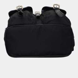 Pre Owned Prada Nylon Drawstring Backpack