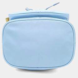 Pre Owned حقيبة يد وجسم متقاطعة برادا قماش نايلون متجدد زرقاء