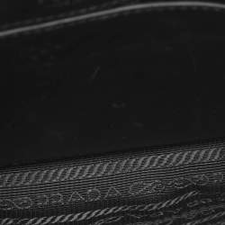 مملوكة مسبقًا حقيبة خصر برادا جلد كاهير أسود