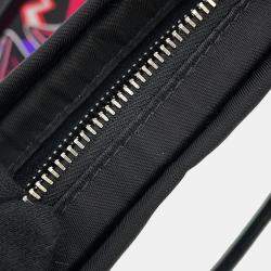 Pre Owned Prada Frankenstein Universal Studios For Prada 2-Way Bag Black/Multicolor Nylon