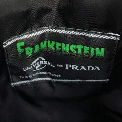Pre Owned Prada Frankenstein Universal Studios For Prada 2-Way Bag Black/Multicolor Nylon