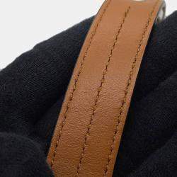 Pre Owned حقيبة كتف برادا صوت ناعم سحر 2024 جلد بني حجم صغير