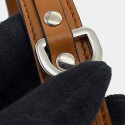 Pre Owned حقيبة كتف برادا صوت ناعم سحر 2024 جلد بني حجم صغير