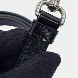 Pre Owned Prada Re-Edition 2002 Moon Bag Handbag Black Nylon Leather