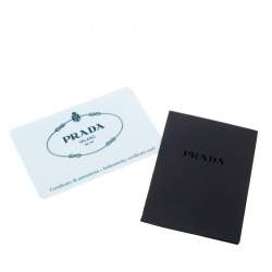 Pre Owned Prada Metallic Pink Python Whips Pietre Clutch