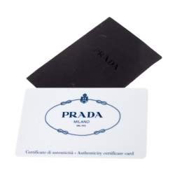 Pre Owned Prada Red Saffiano Lux Leather Large Double Zip Tote