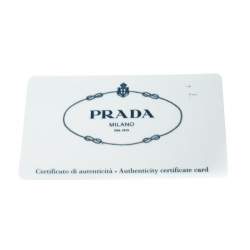 Pre Owned Prada Gold Saffiano Metal Leather Zip Around Wallet