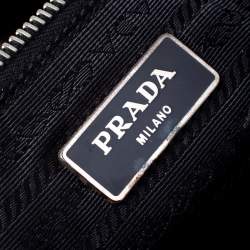Prada Green Camouflage Nylon Skull Shopper Tote Bag