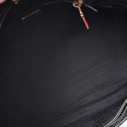 Pre Owned Prada Black Patent Leather Vernic Shopper Tote