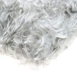 Pre Owned Prada Maroon/Grey Fur Clutch