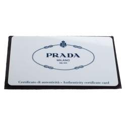 Pre Owned Prada Nude Beige Saffiano Lux Leather Medium Double Zip Tote