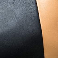 Pre Owned Prada Multicolor Baiadera Striped Leather Frame Tote