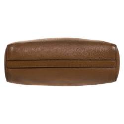 Pre Owned Prada Tan Vitello Leather Tote